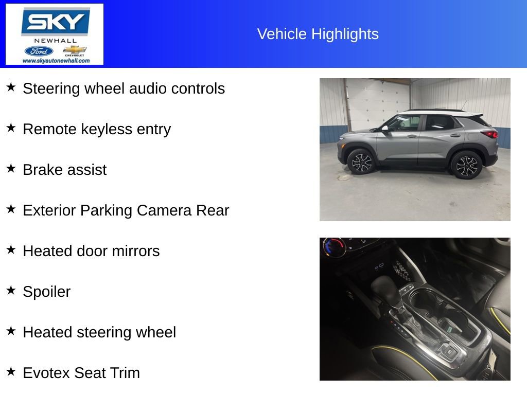 New 2025 Chevrolet TrailBlazer ACTIV w/ Driver Confidence Package image 39