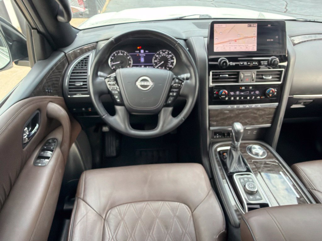 Used 2023 Nissan Armada Platinum w/ Captain's Chairs Package AWD/4WD image 6