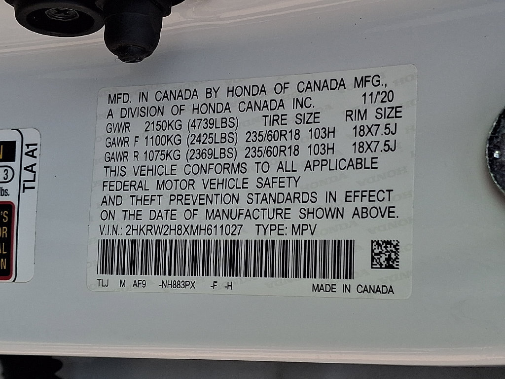 Used 2021 Honda CR-V EX-L image 28
