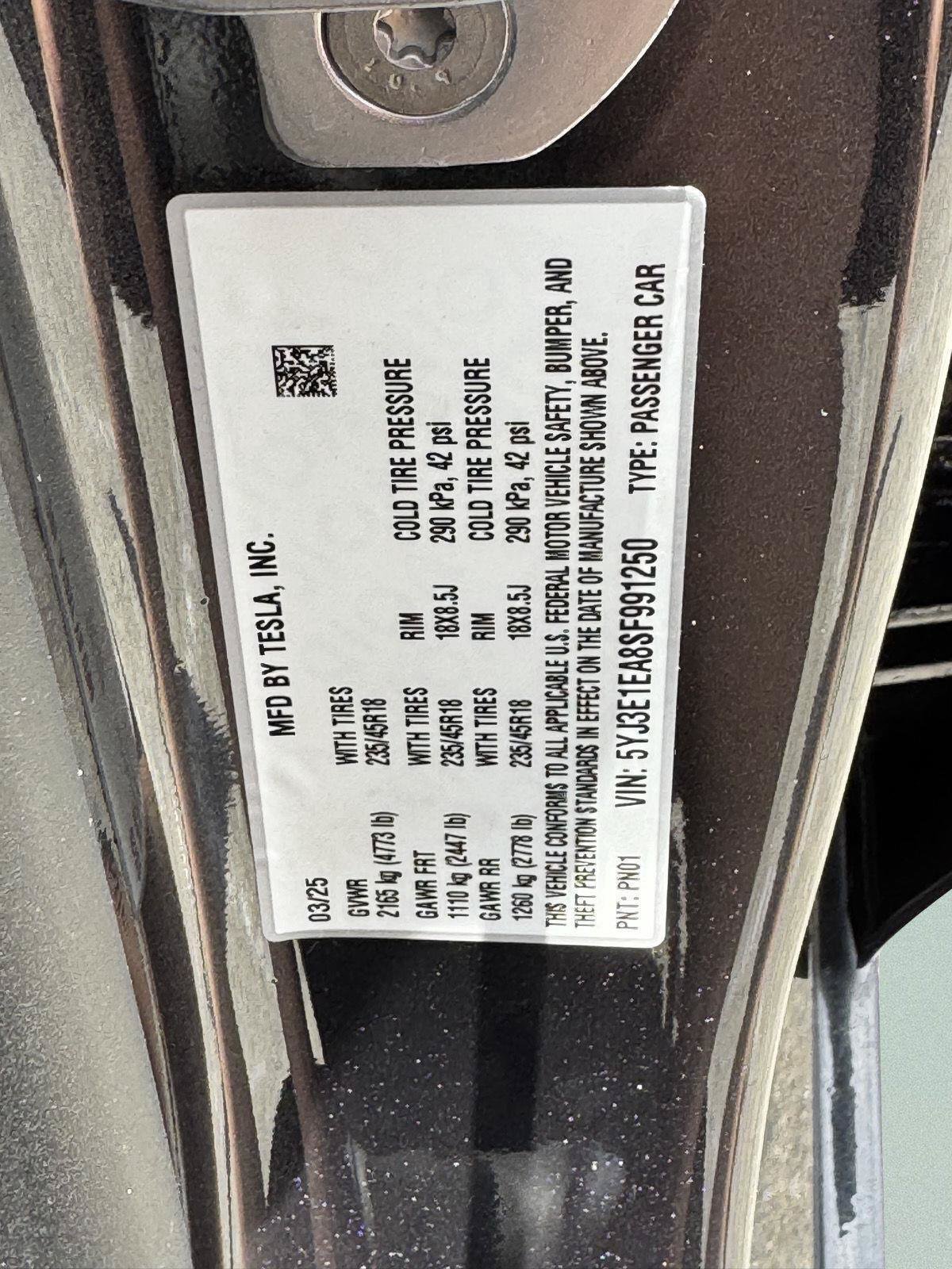 Used 2025 Tesla Model 3 Long Range RWD image 34