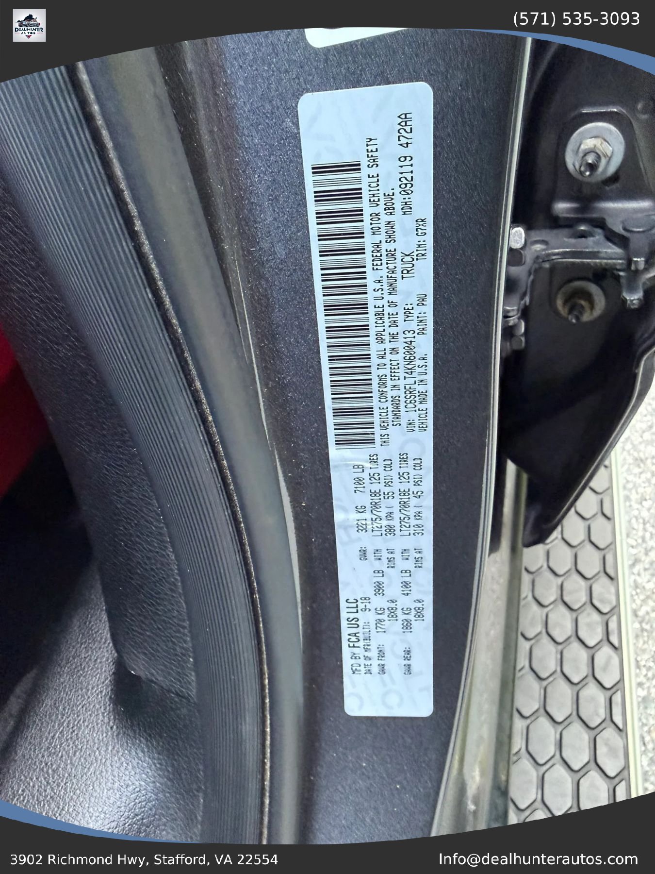Used 2019 RAM 1500 Rebel w/ Rebel Level 1 Equipment Group AWD/4WD image 40