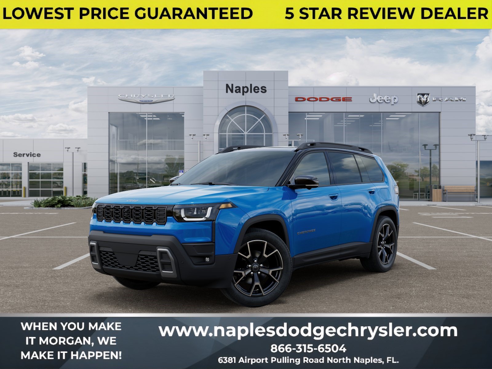New 2026 Jeep Cherokee Overland w/ Advanced Pro Tech Group AWD/4WD image 1