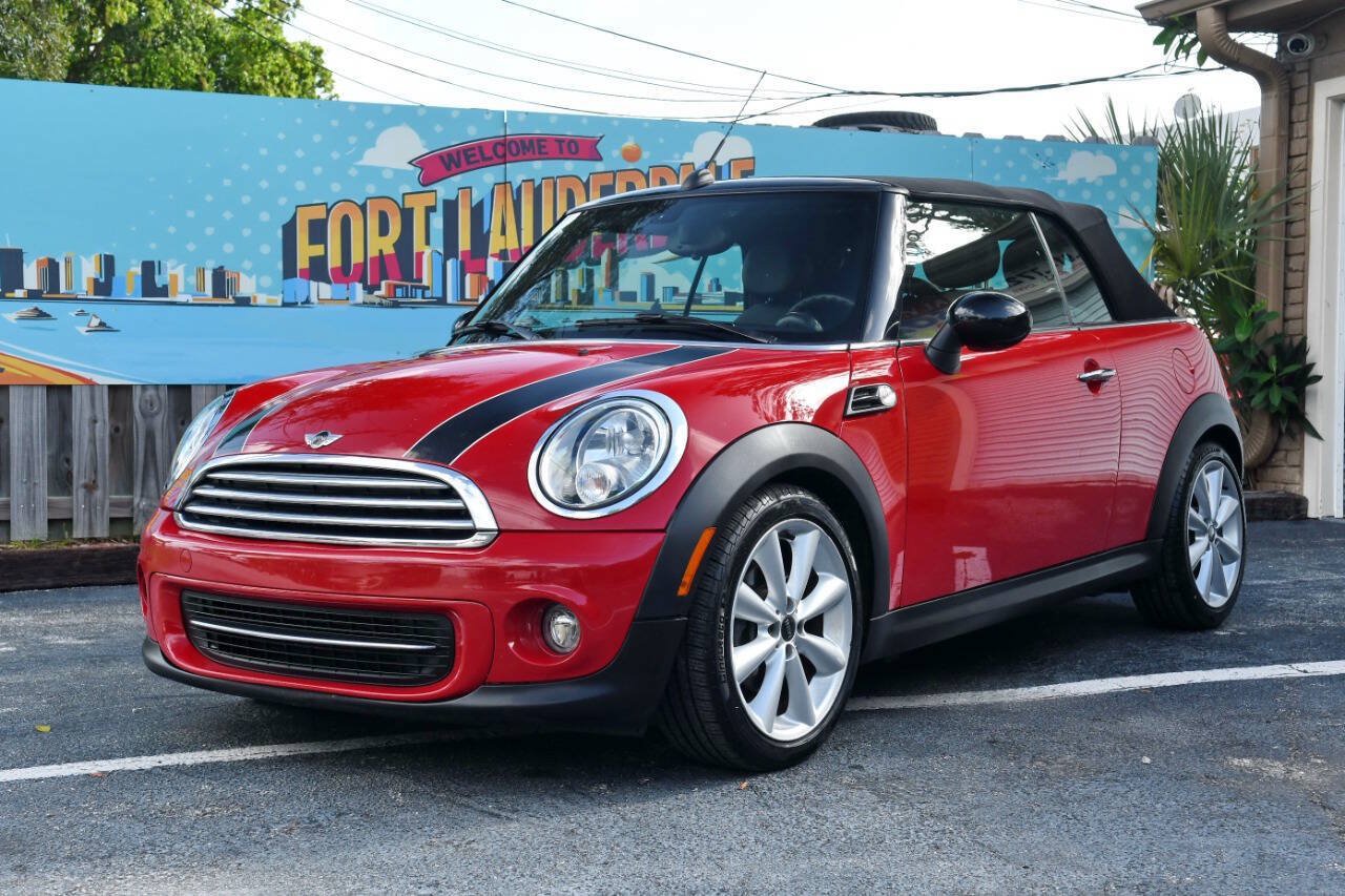 Used 2015 MINI Cooper Convertible w/ Sport Package FWD image 2