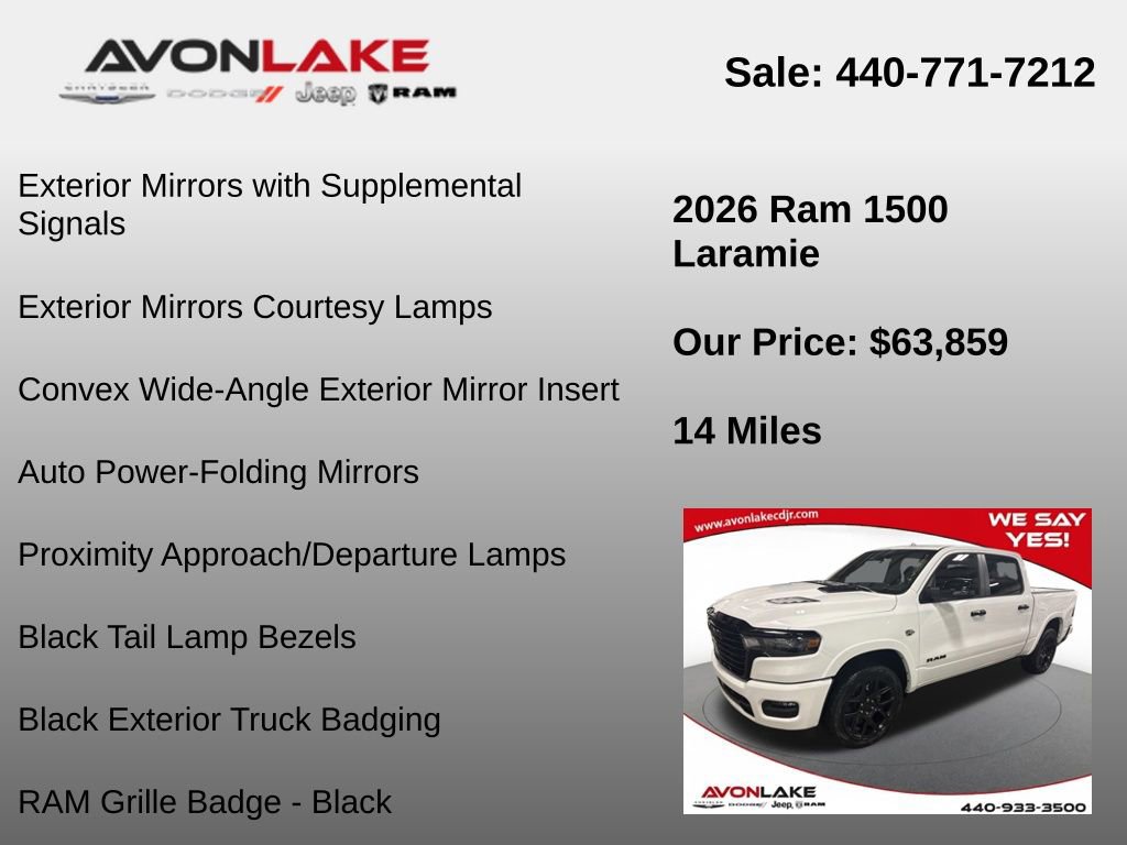 New 2026 RAM 1500 Laramie w/ Night Edition image 36