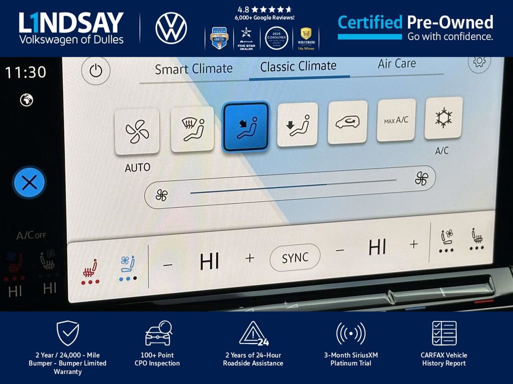 Certified 2025 Volkswagen Atlas Cross Sport SEL Premium R-Line image 18