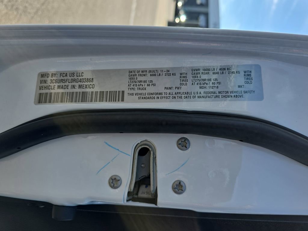 Used 2024 RAM 2500 Laramie w/ Safety Group image 37