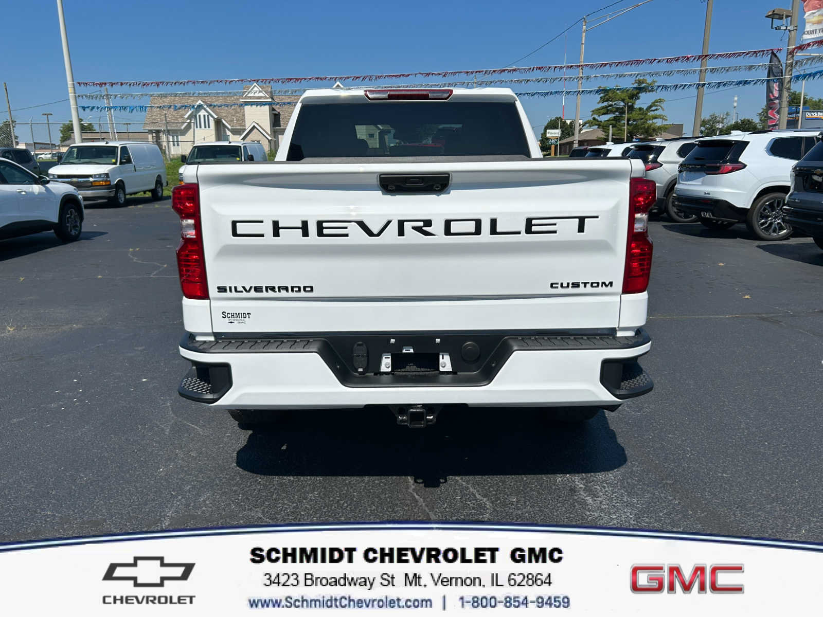 New 2026 Chevrolet Silverado 1500 Custom w/ Turbomax Blackout Package AWD/4WD image 4