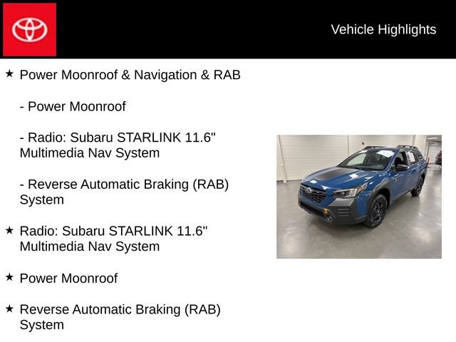 Used 2023 Subaru Outback Wilderness AWD/4WD image 5