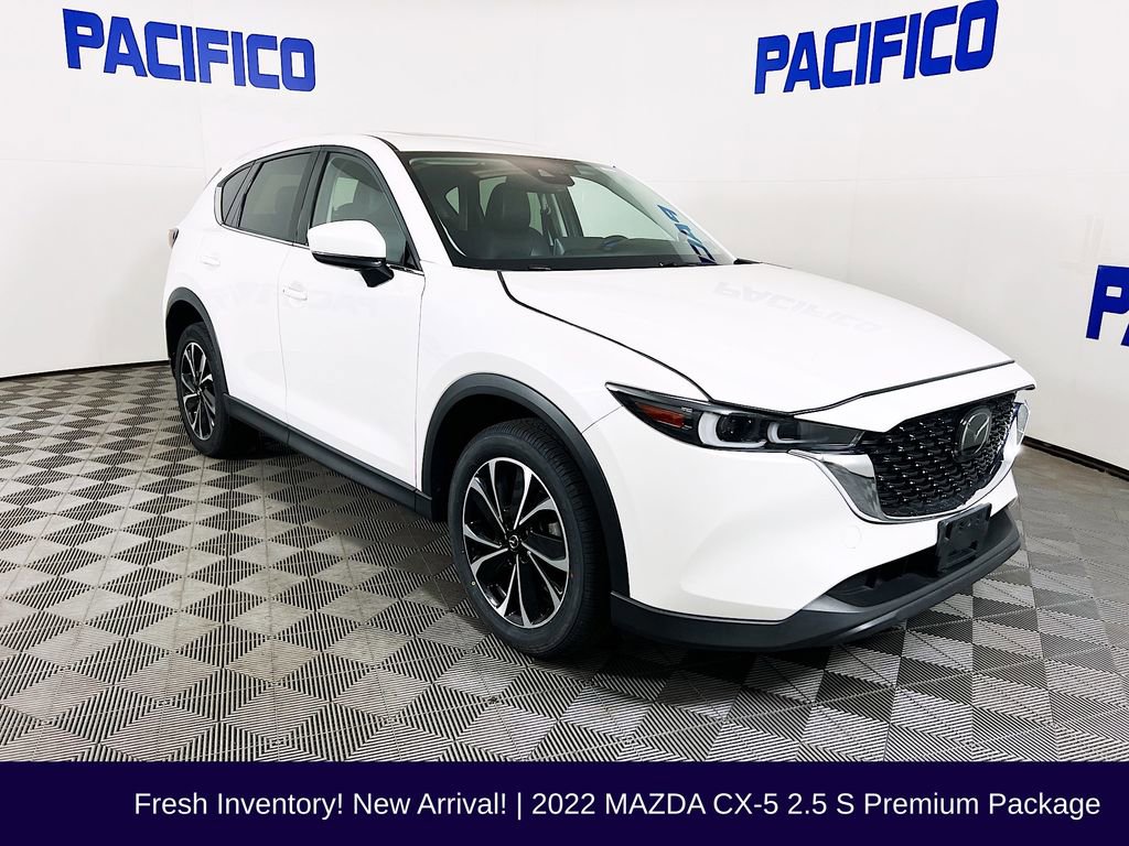 Used 2022 MAZDA CX-5 AWD 2.5 S w/ Premium Package