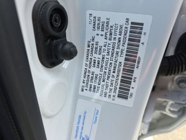 Used 2019 Honda Civic LX image 43