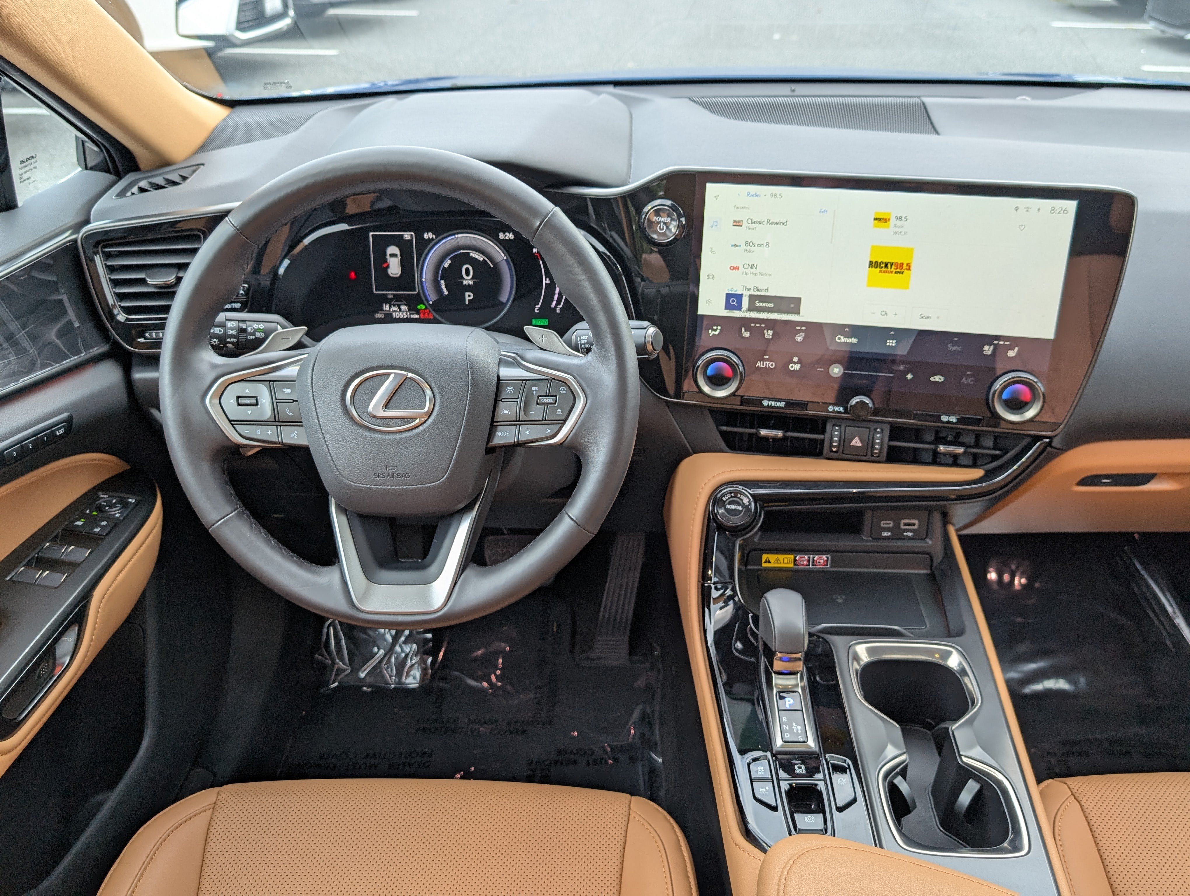 Certified 2025 Lexus NX 350h AWD w/ Cold Area Package image 17