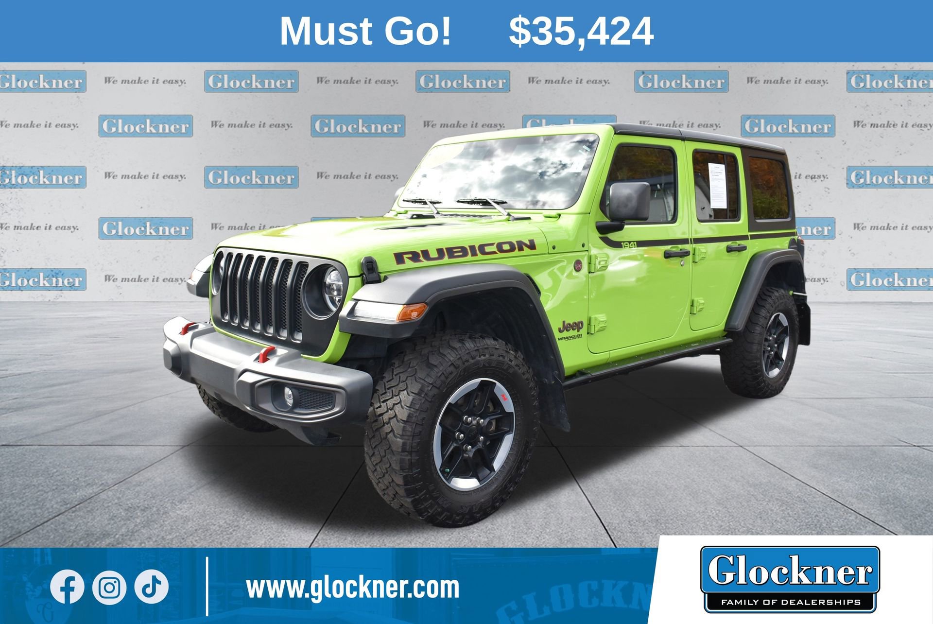 Used 2021 Jeep Wrangler Unlimited Rubicon w/ Dual Top Group image 1