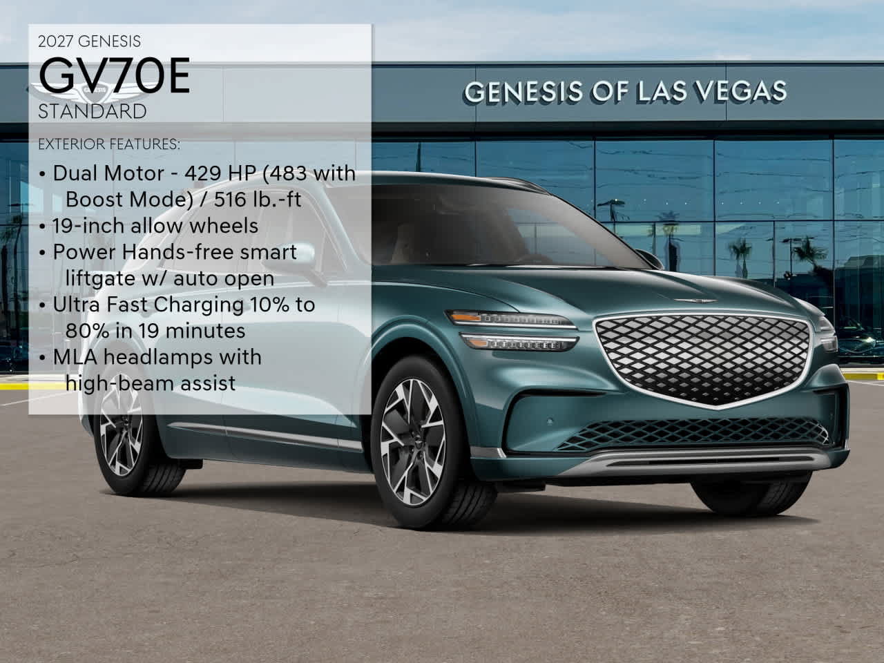 New 2027 Genesis Electrified GV70 AWD/4WD image 3