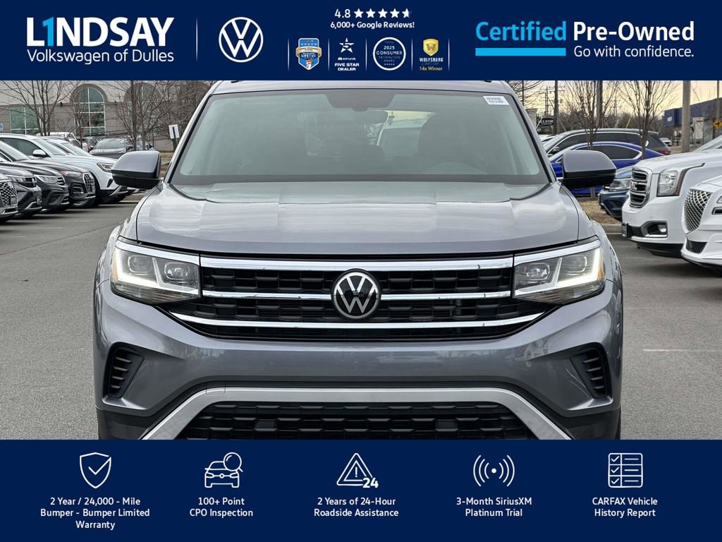 Certified 2022 Volkswagen Atlas SE image 2