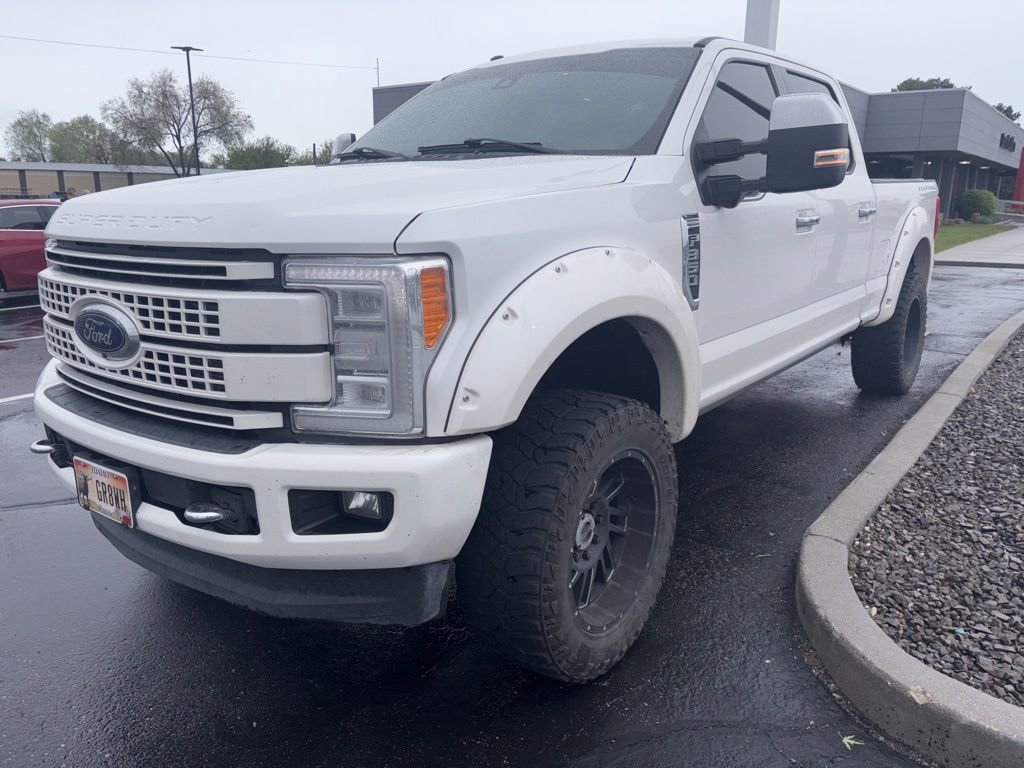 Used 2017 Ford F350 Platinum w/ Platinum Ultimate Package AWD/4WD image 1