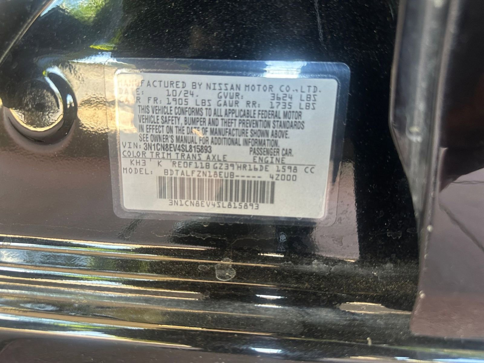 Used 2025 Nissan Versa SV image 27