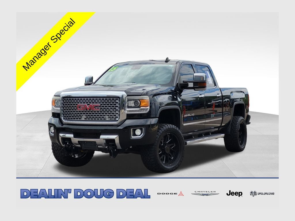 Used 2015 GMC Sierra 2500 Denali w/ Duramax Plus Package AWD/4WD image 1