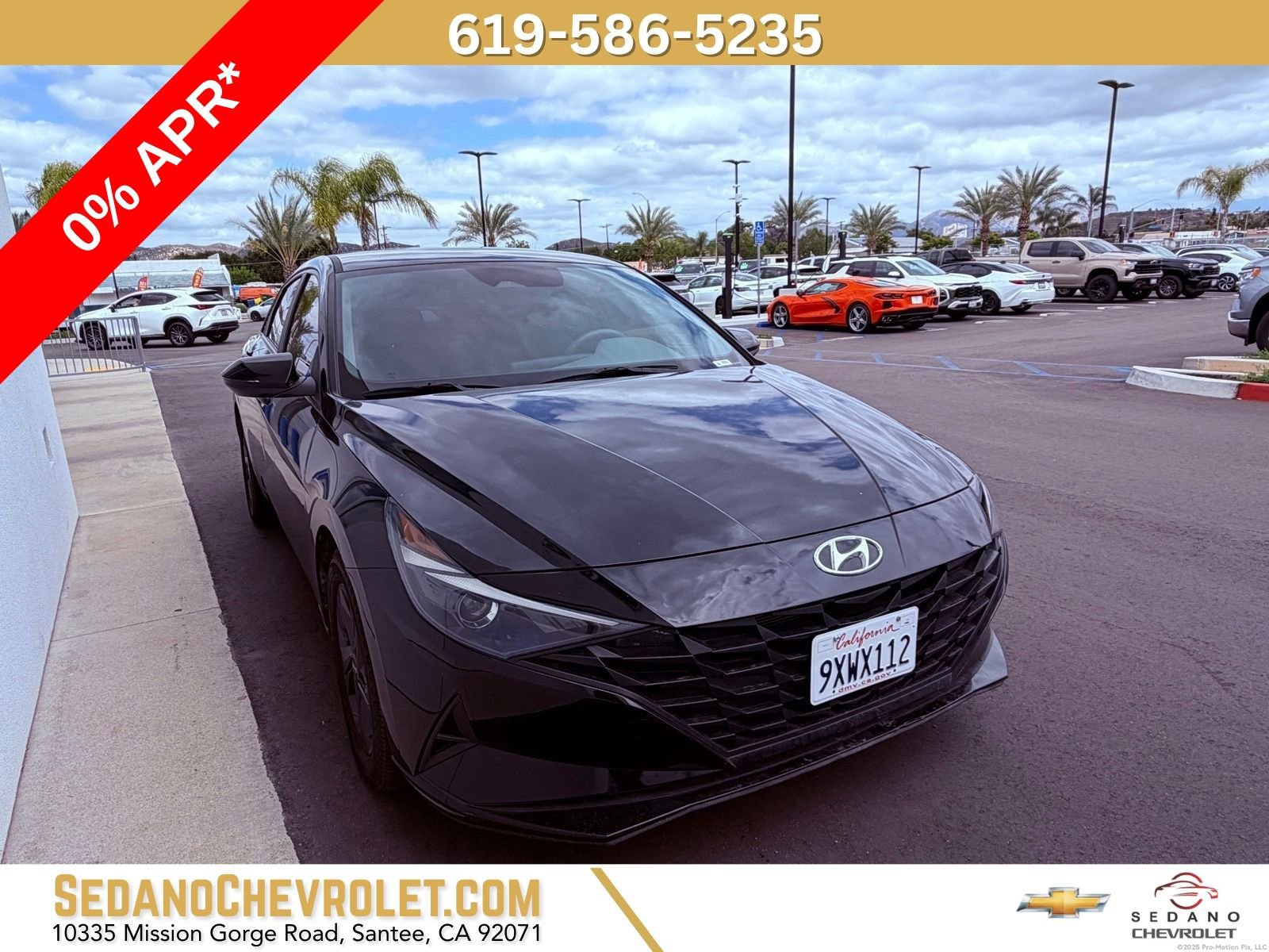 Used 2023 Hyundai Elantra Blue