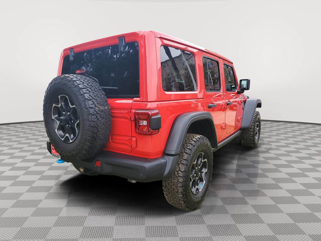 Used 2022 Jeep Wrangler Unlimited Rubicon 4xe w/ Steel Bumper Group image 3
