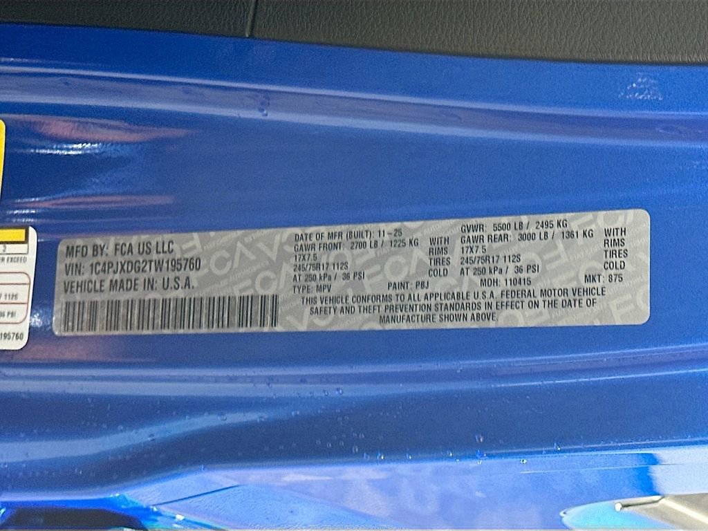 New 2026 Jeep Wrangler Sport S image 17