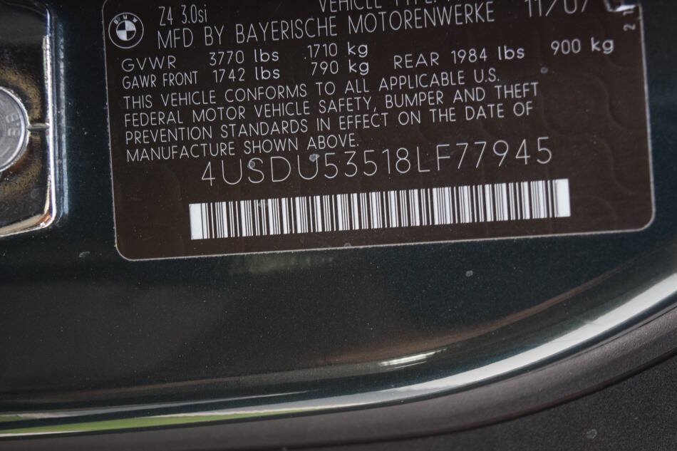 Used 2008 BMW Z4 3.0si RWD image 79