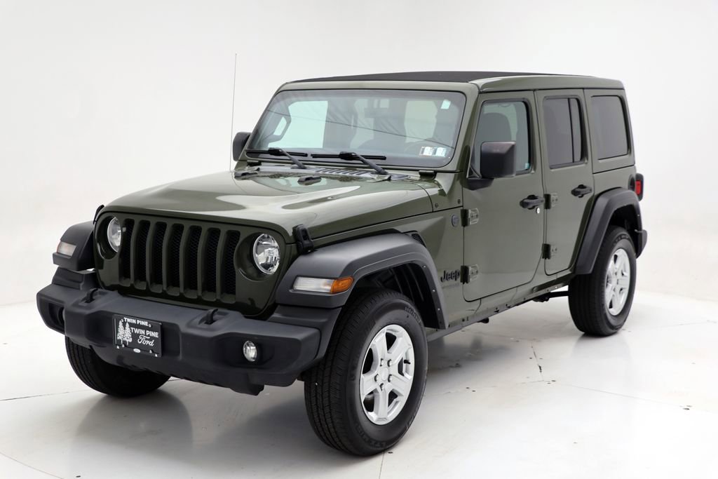 Used 2022 Jeep Wrangler Unlimited Sport w/ Sun And Sound Package AWD/4WD image 2