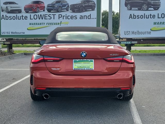 Used 2024 BMW 430i Convertible w/ Premium Package RWD image 5