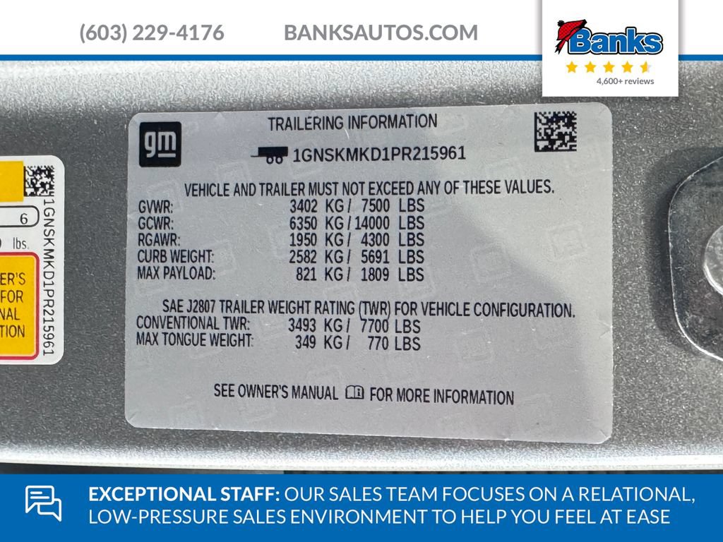 Certified 2023 Chevrolet Tahoe LS AWD/4WD image 10
