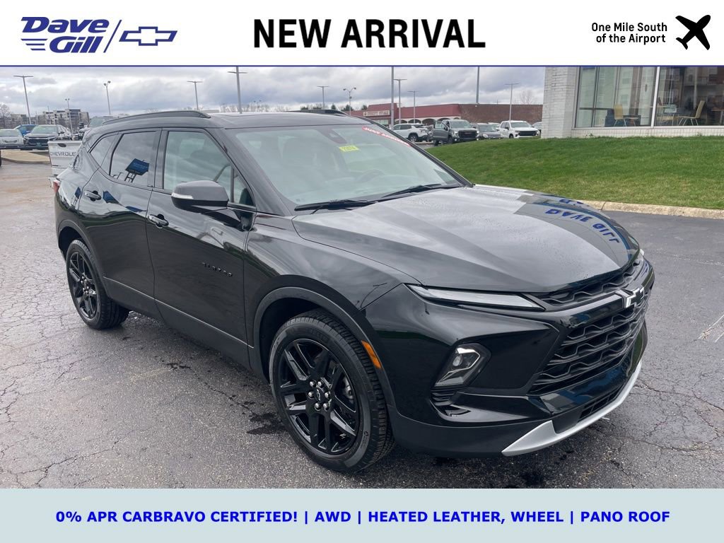 Certified 2023 Chevrolet Blazer LT w/ LPO, Black Grille Bar Package image 1