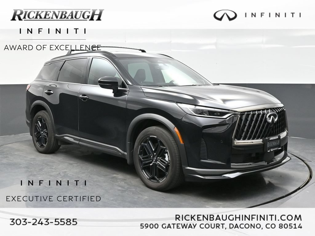 Certified 2026 INFINITI QX60 Sport w/ Dark Cargo Package