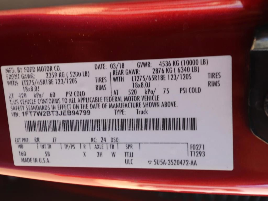 Certified 2018 Ford F250 Lariat w/ Lariat Ultimate Package image 25