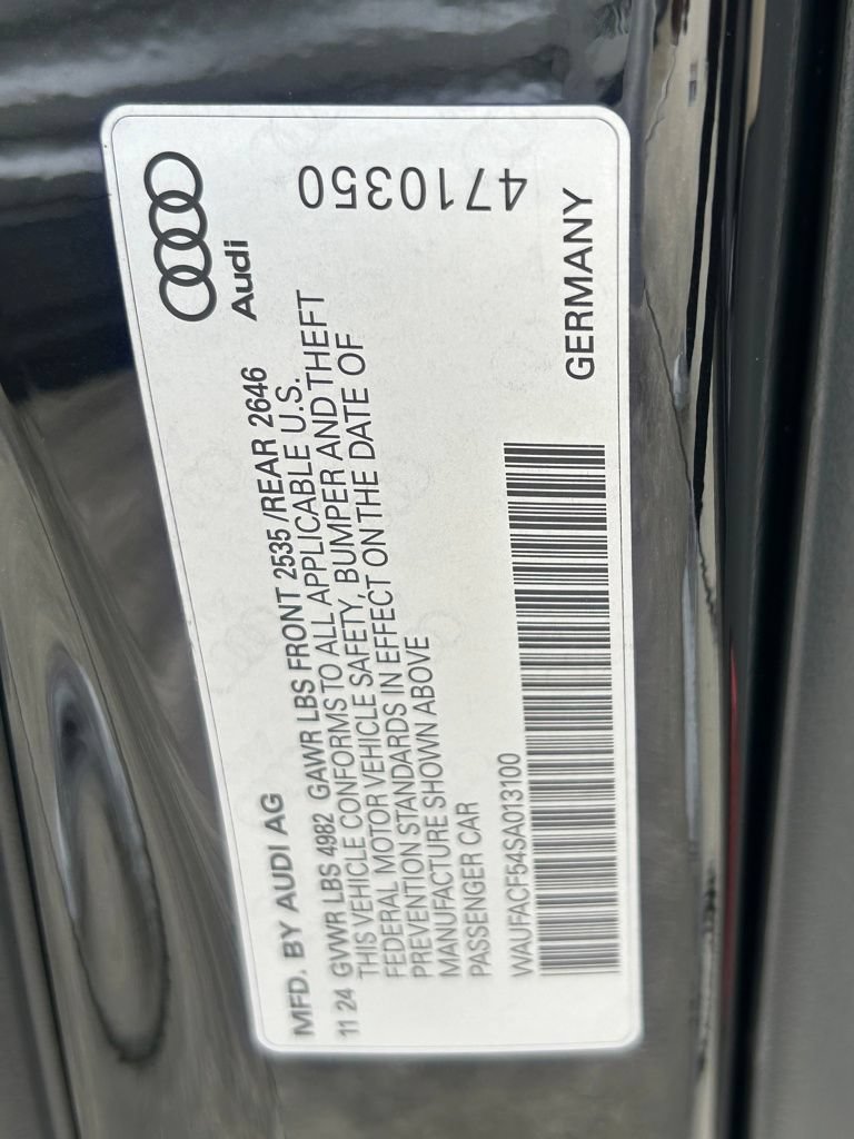 Used 2025 Audi A5 2.0T Premium Plus w/ Premium Plus AWD/4WD image 80
