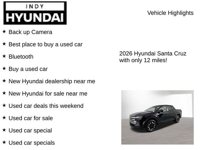 New 2026 Hyundai Santa Cruz SE AWD/4WD image 7