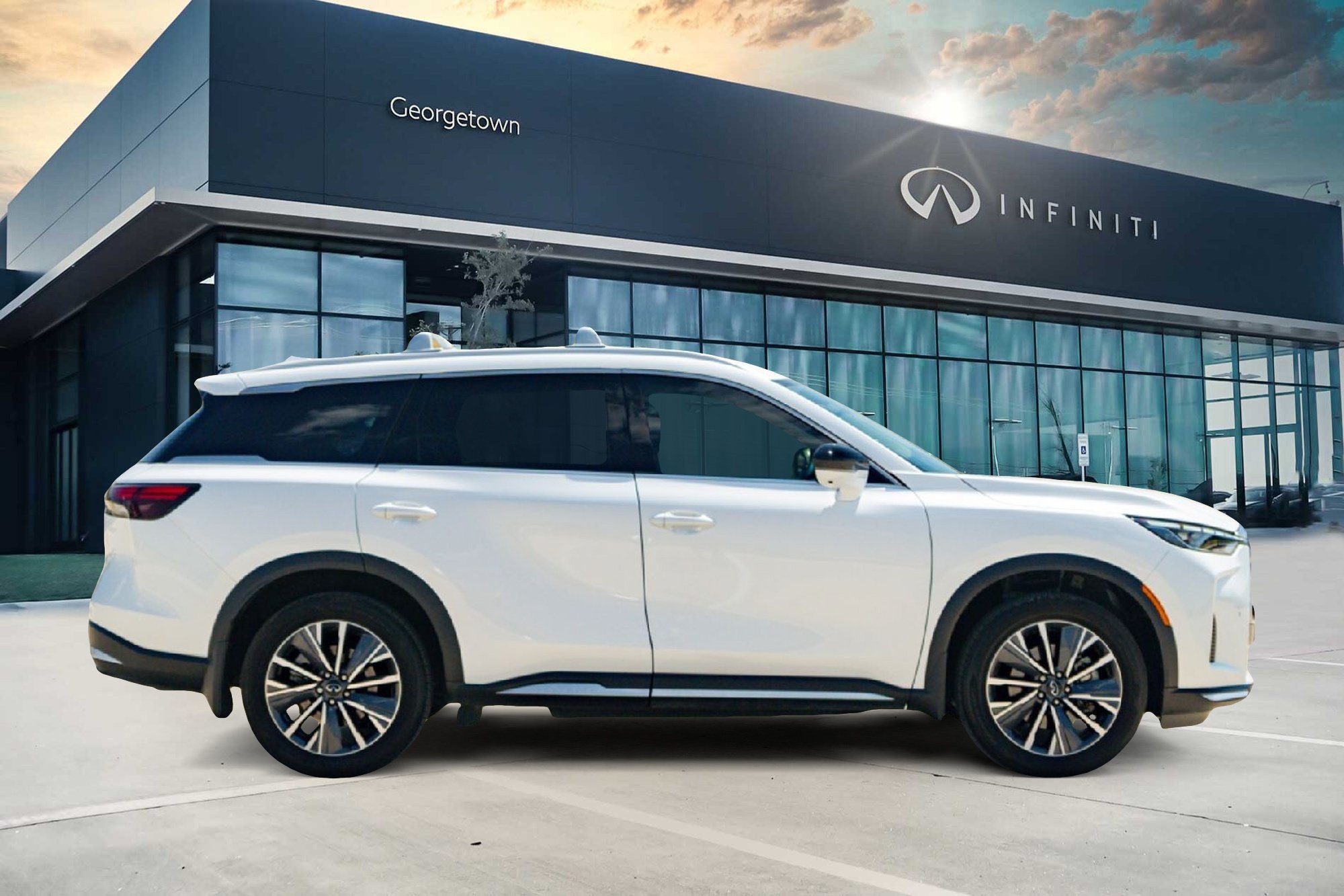 Certified 2026 INFINITI QX60 Luxe w/ Cargo Package FWD image 4