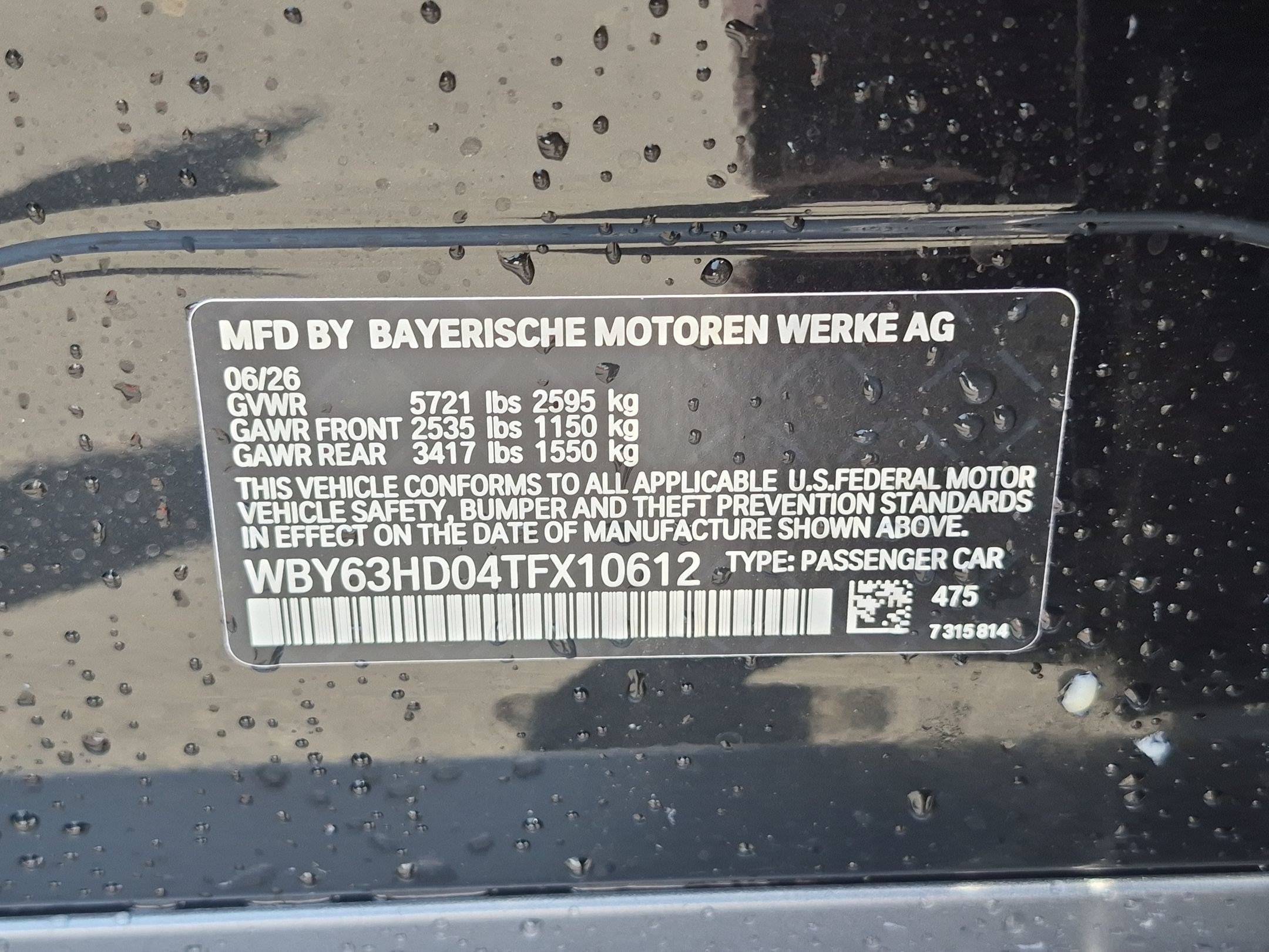 New 2026 BMW i4 eDrive40 w/ Parking Assistance Package RWD image 35