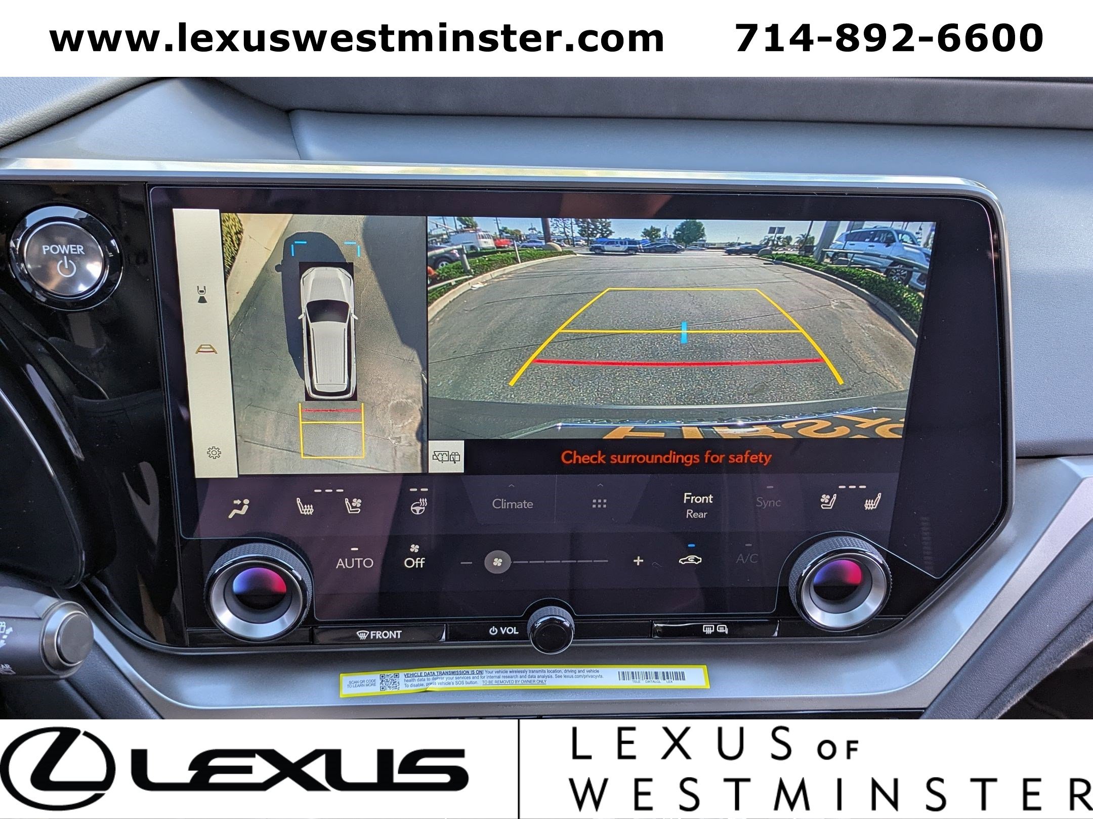 New 2026 Lexus TX 550h AWD Plug-In Hybrid image 15