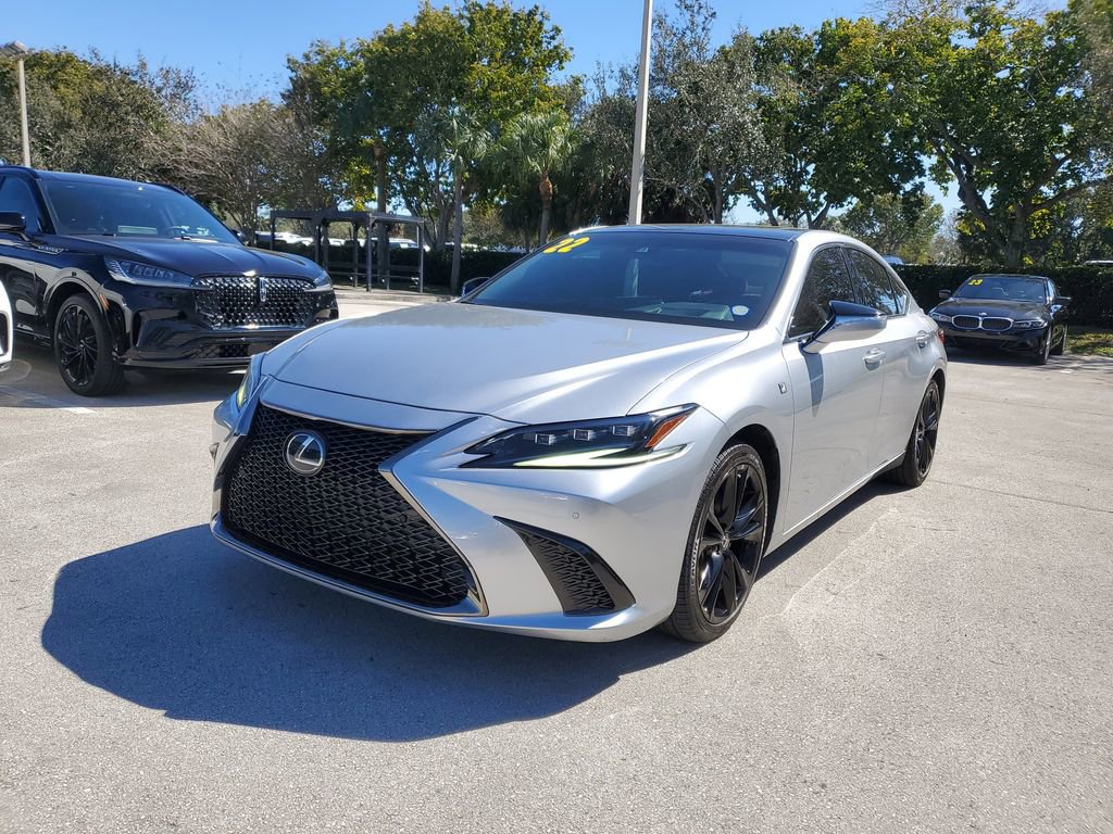 Used 2022 Lexus ES 350 F Sport w/ Accessory Package 2 image 2