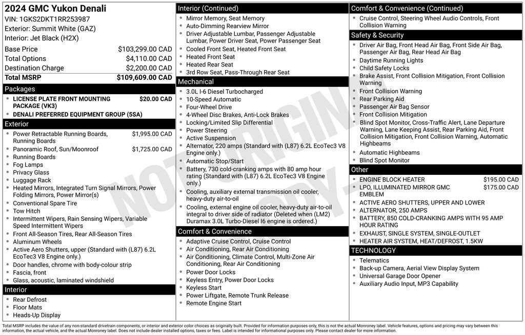 Used 2024 GMC Yukon Denali AWD/4WD video 2