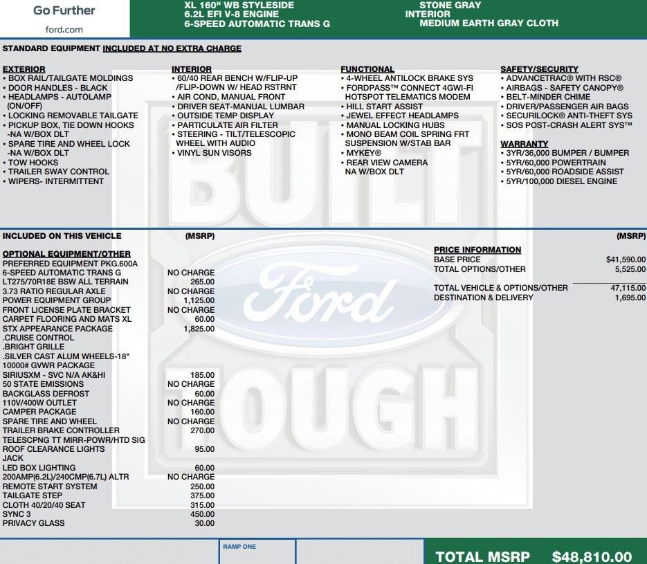 Used 2022 Ford F250 XL w/ STX Appearance Package AWD/4WD image 2