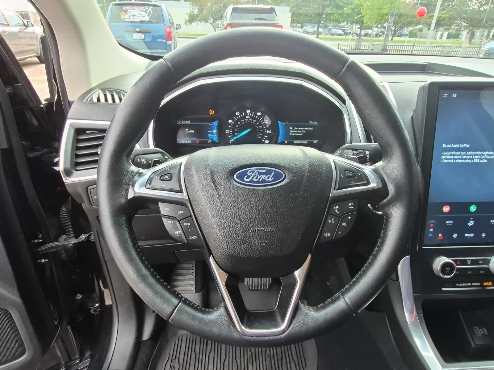 Used 2021 Ford Edge Titanium w/ Class II Trailer Tow Package AWD/4WD image 22
