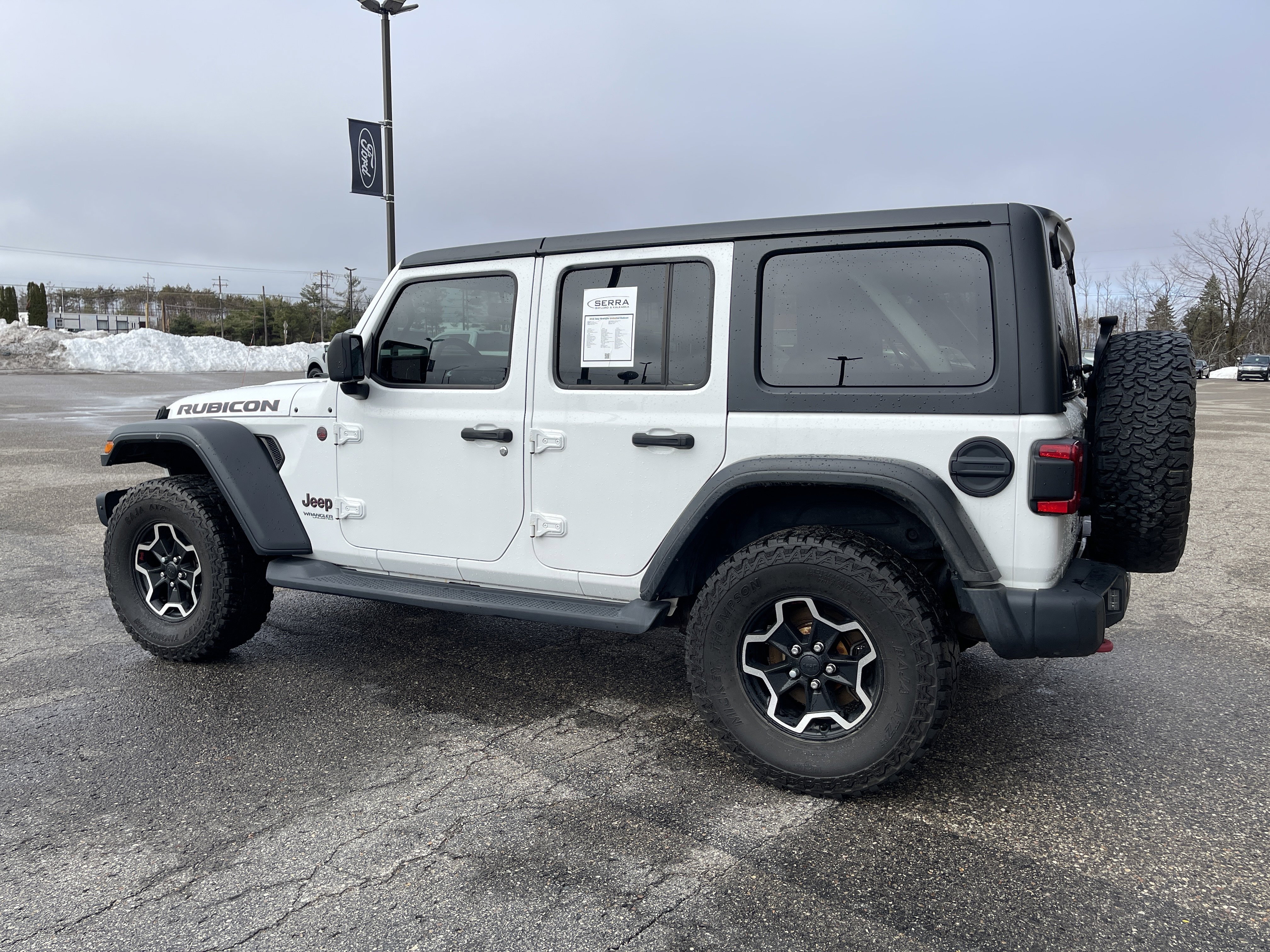 Used 2018 Jeep Wrangler Unlimited Rubicon w/ Steel Bumper Group image 5