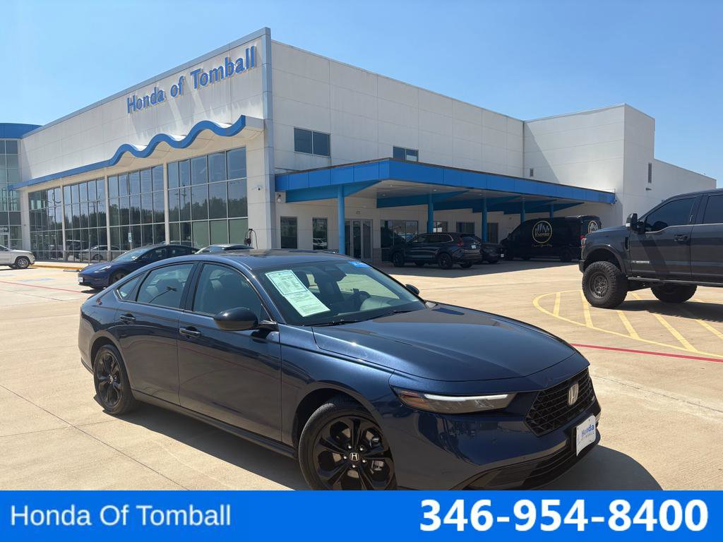 Certified 2025 Honda Accord SE