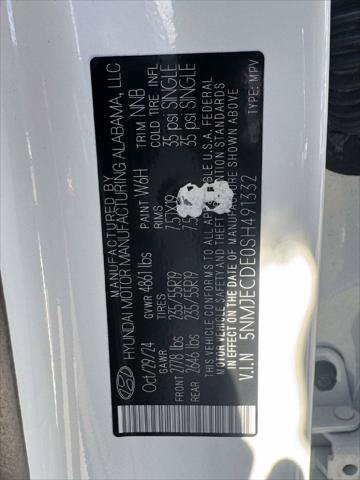 Used 2025 Hyundai Tucson Limited AWD/4WD image 34