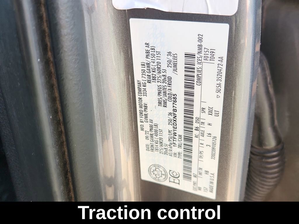 Used 2022 Ford F150 Lariat w/ Equipment Group 502A High image 21