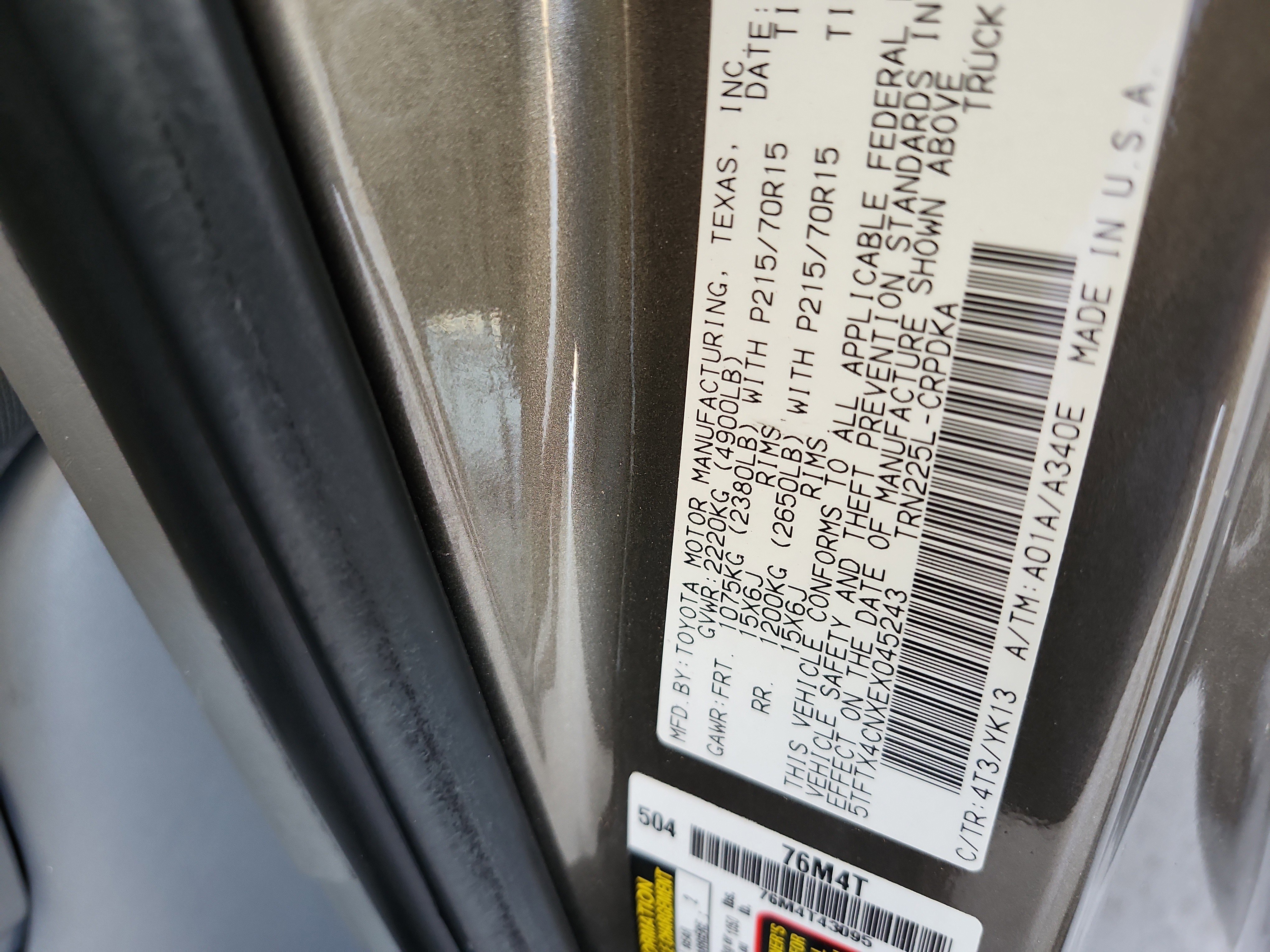 Used 2014 Toyota Tacoma 2WD Access Cab w/ SR5 Package image 28