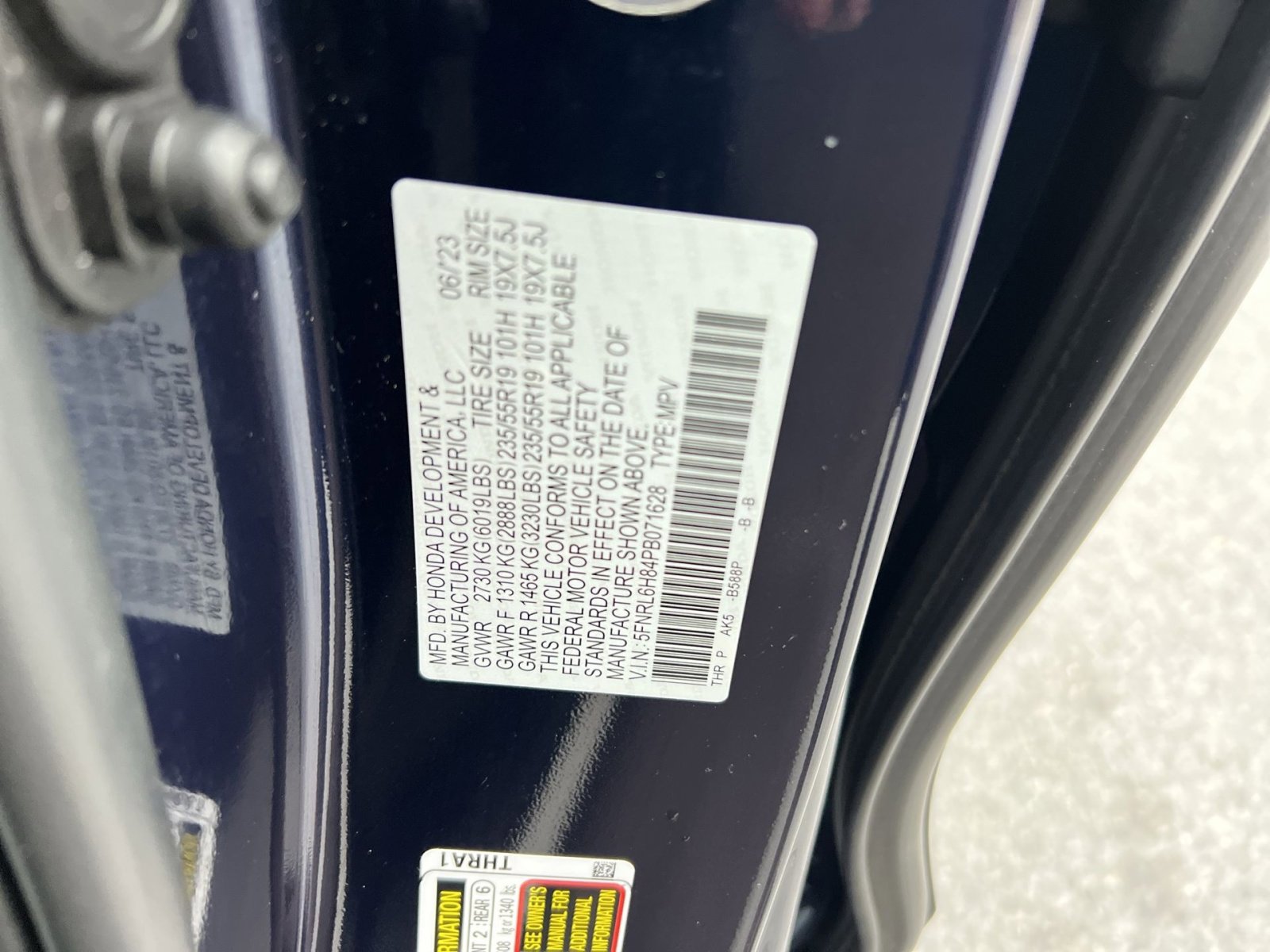 Used 2023 Honda Odyssey Touring image 30