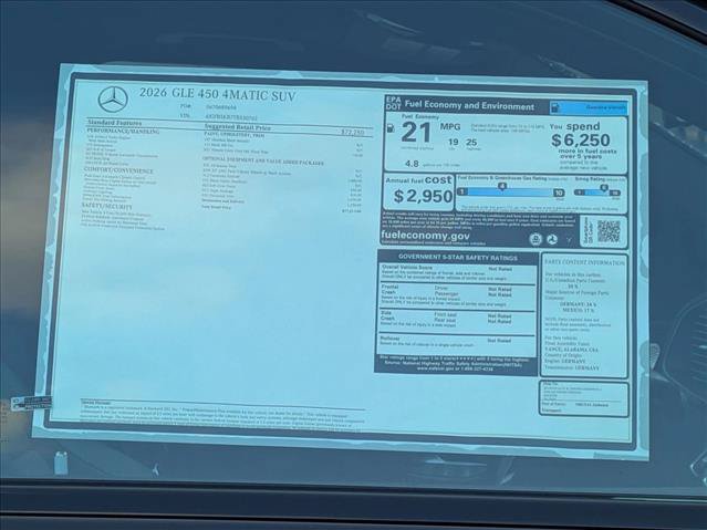 New 2026 Mercedes-Benz GLE 450 4MATIC image 18