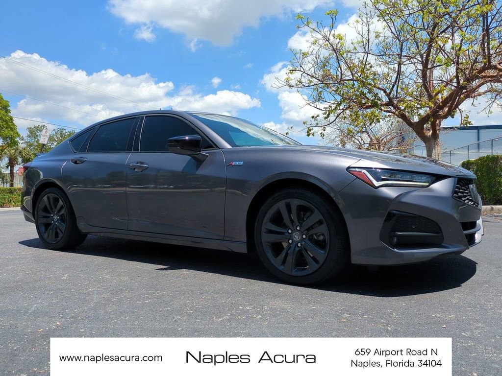 Certified 2023 Acura TLX w/ A-SPEC Pkg FWD image 1