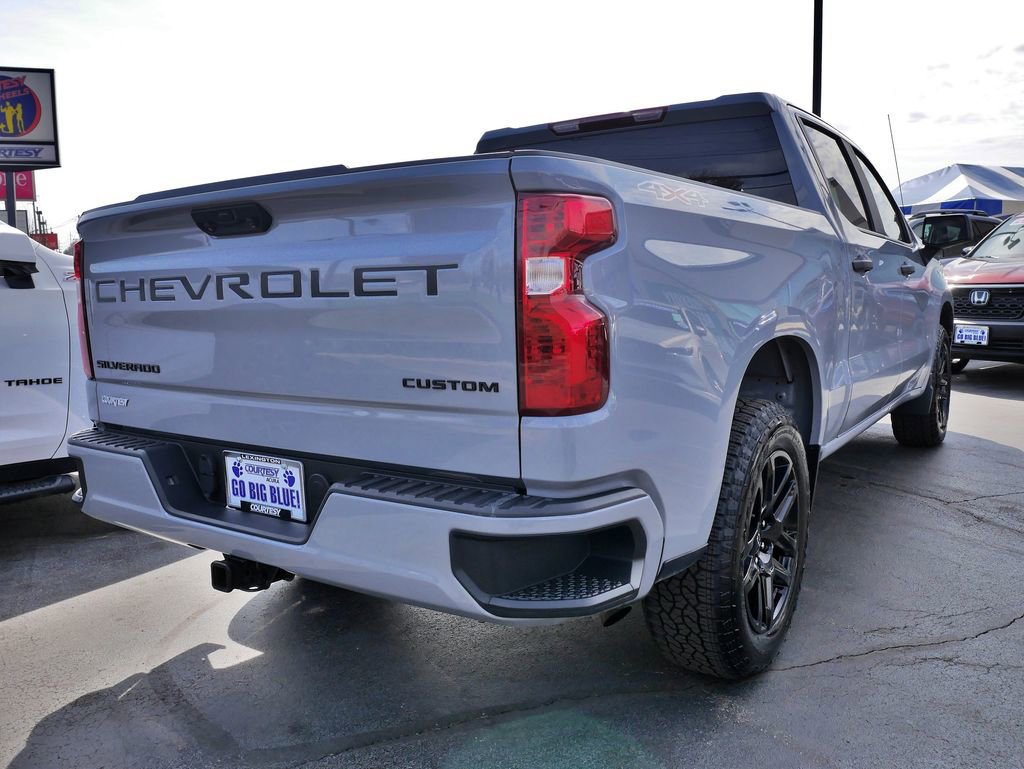 Used 2024 Chevrolet Silverado 1500 Custom w/ LPO, Dark Essentials Package image 5