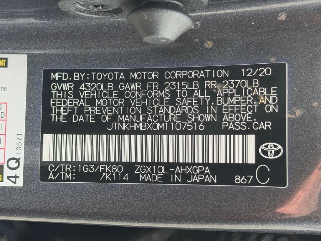 Used 2021 Toyota C-HR XLE FWD image 37